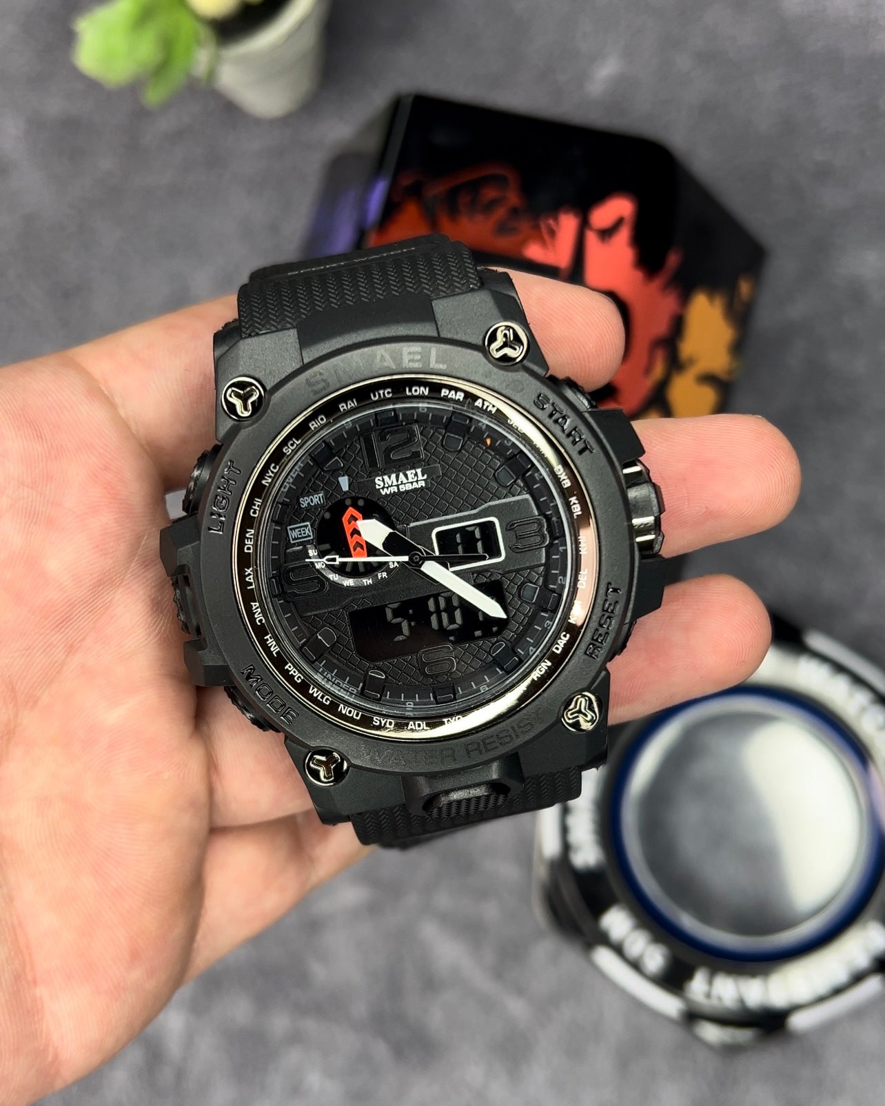 Shock-Proof MudMan Watches For Men Luxury