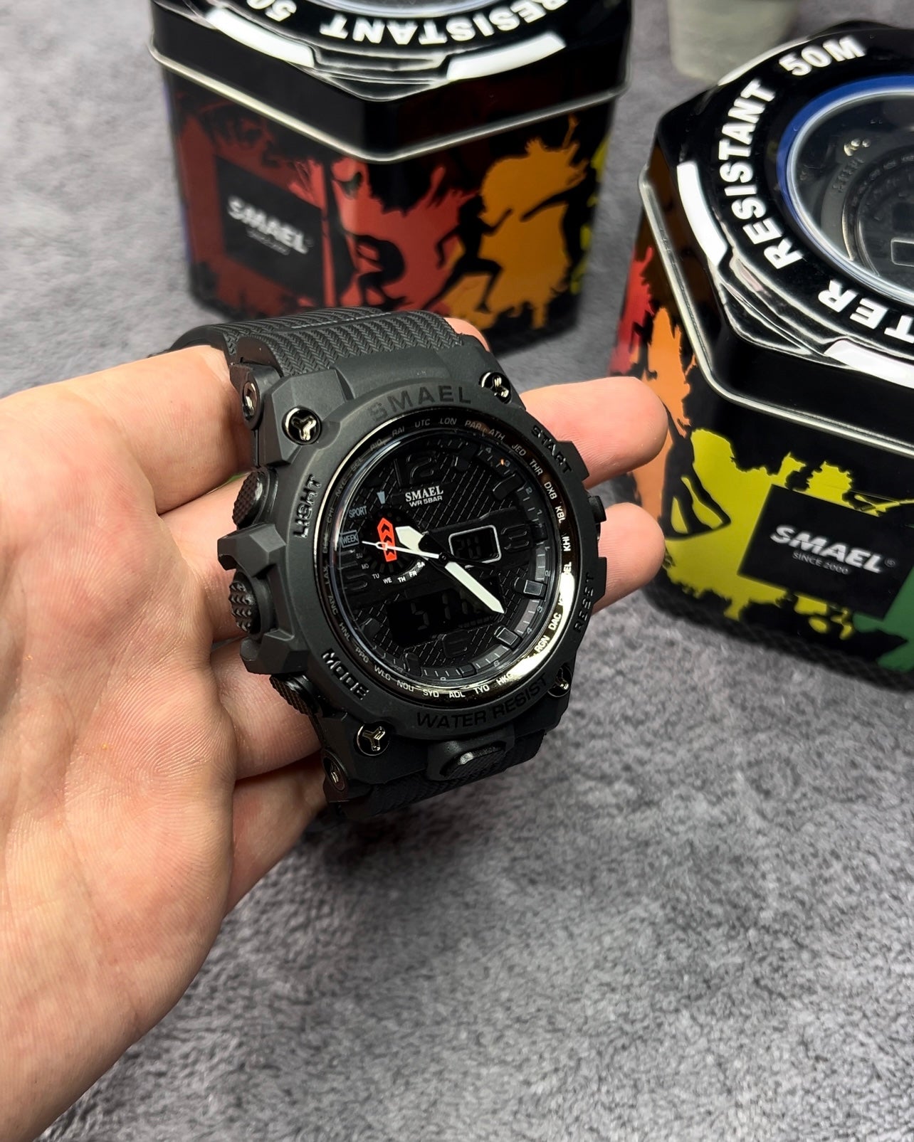 Shock-Proof MudMan Watches For Men Luxury