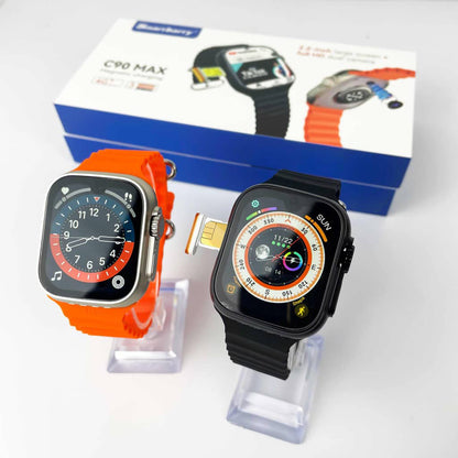 Newest Sim Card Wifi Smart Watch With Two Strap